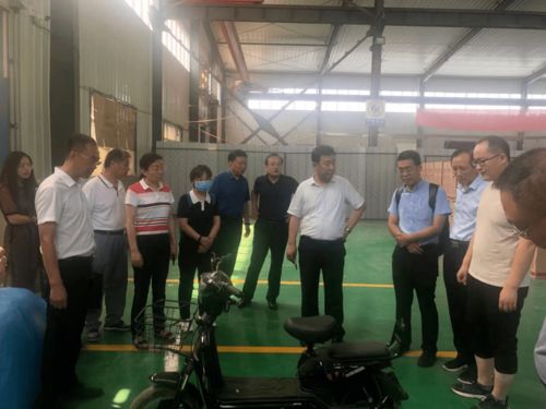 河北省市场监管局认证监管处处长杨进刚一行来我市调研检查工作